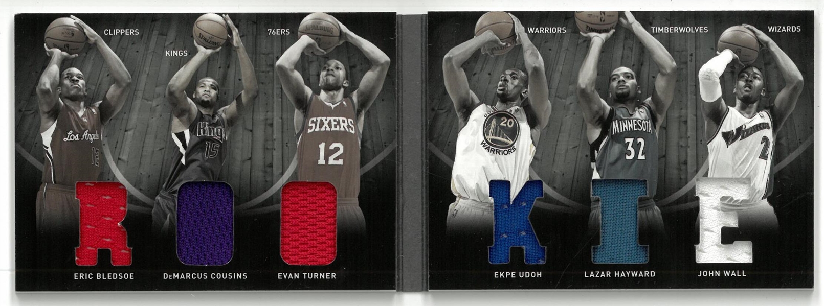 Basketball Rookie Booklet Jersey Card