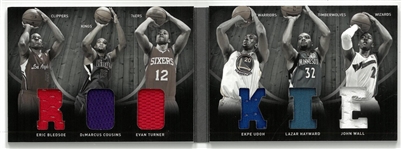 Basketball Rookie Booklet Jersey Card