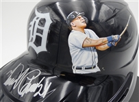 Miguel Cabrera Autographed Hand Painted Tigers Batting Helmet