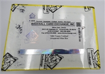 1984 Topps Football Wax Box (BBCE)