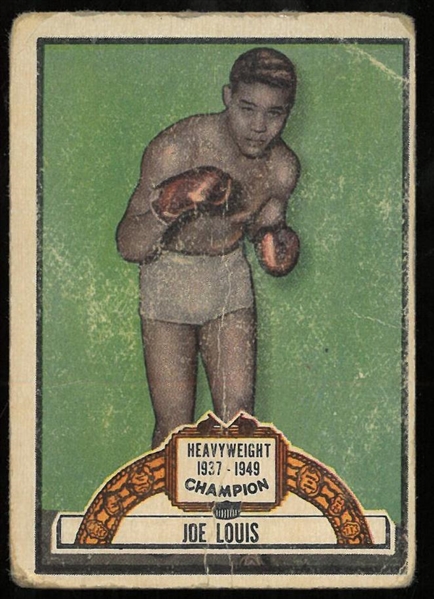 Joe Louis 1951 Topps Ringside