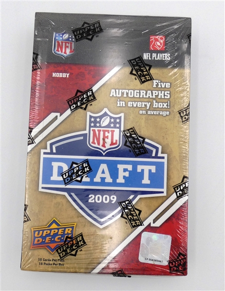 2009 Upper Deck Football Draft Hobby Box