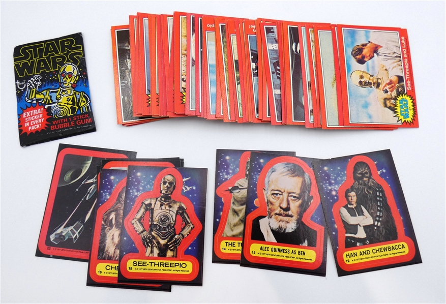 1977 Star Wars Topps Series 2 Complete Set