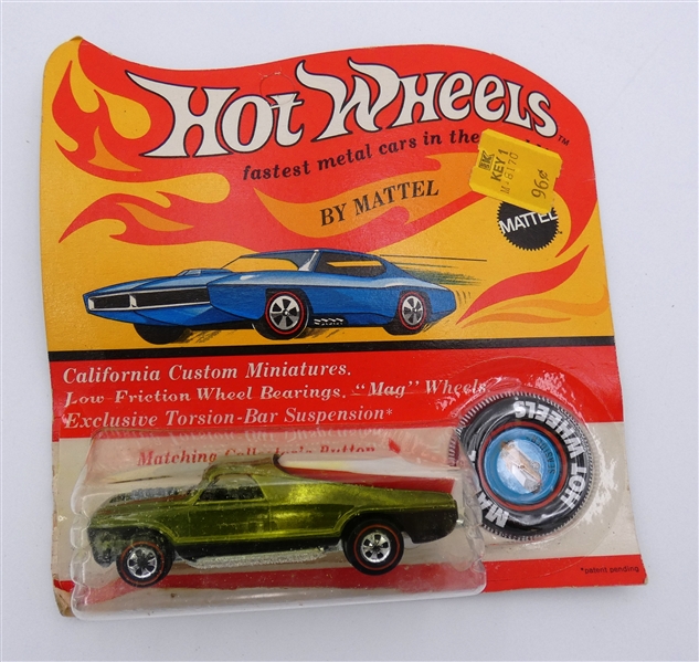 Hot Wheels Redline Seasider 1969 Light Apple Green w/ Boat
