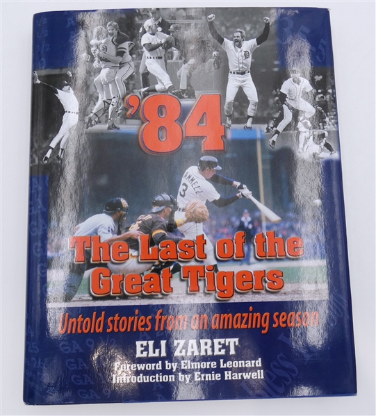 1984 Detroit Tigers Team Signed Book (18 Autos)