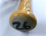 Wade Boggs Autographed Game Model Bat
