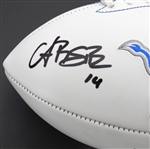 Amon-Ra St. Brown Autographed Detroit Lions Football