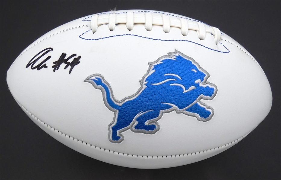 Alim McNeil Autographed Lions Football