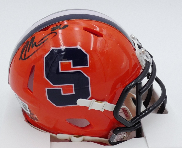 Ifeatu Melifonwu Autographed Syracuse Mini Helmet