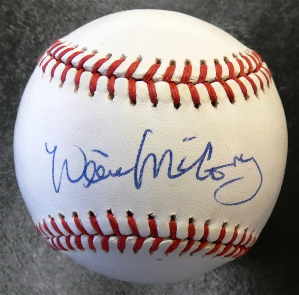 Willie McCovey Autographed Baseball