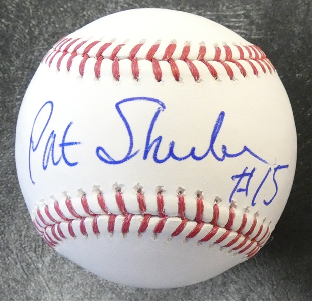 Pat Sheridan Autographed Baseball