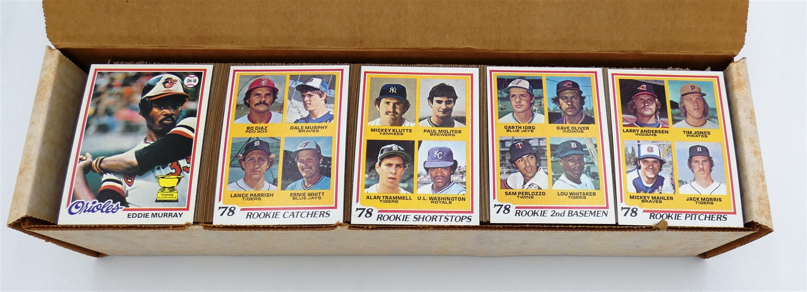 1978 Topps Baseball Complete Set - Near Mint
