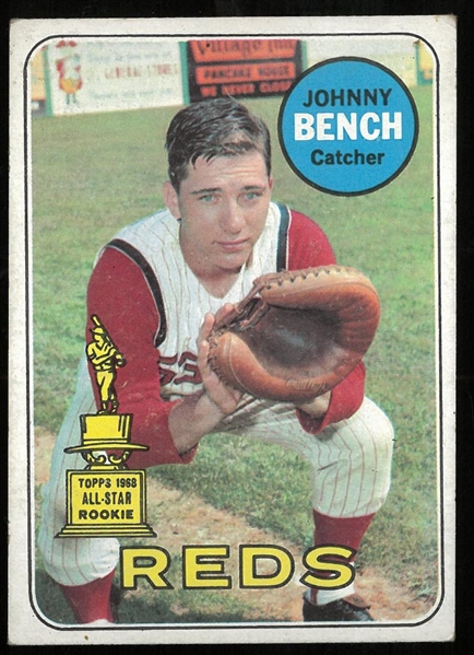 Johnny Bench 1969 Topps