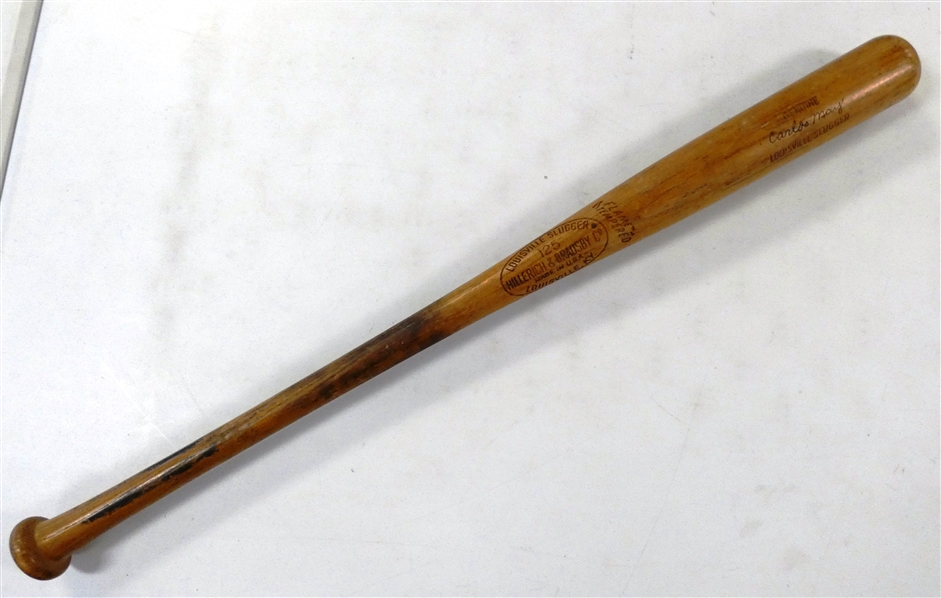 Carlos May Louisville Slugger Model Bat