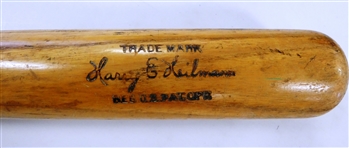 Harry Heilmann Louisville Slugger Model Bat