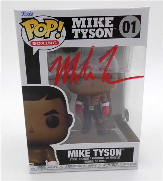 Mike Tyson Autographed Funko Pop!