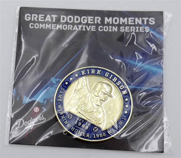 Kirk Gibson Commemorative Dodgers Coin
