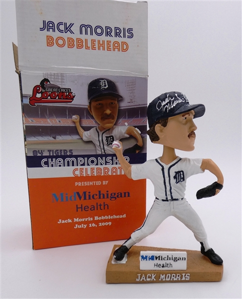Jack Morris Autographed GL Loons Bobblehead