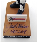 Jack Morris Autographed Fuzzy Mustache Bobblehead