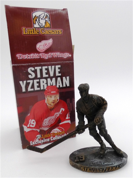 Steve Yzerman Little Caesars Figurine