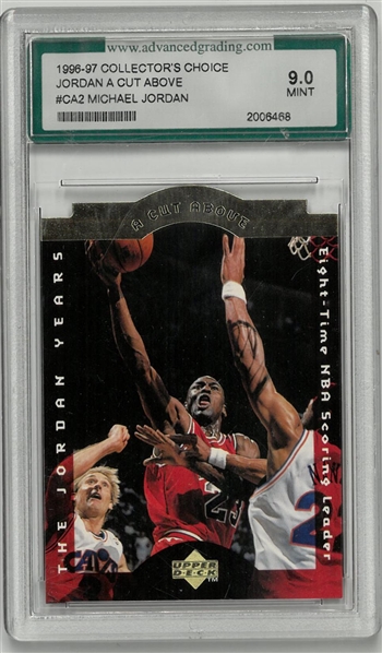 Michael Jordan 1996/97 Collectors Choice CA2