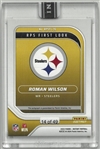 Roman Wilson #14/49 Autographed 2024 Panini Instant Rookie Card