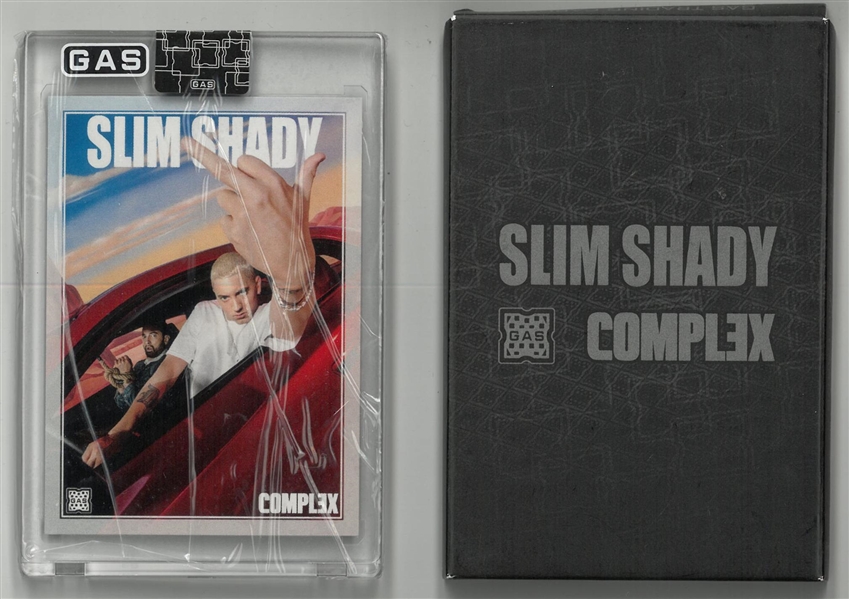Eminem "The Death of Slim Shady" Gas Complex Card