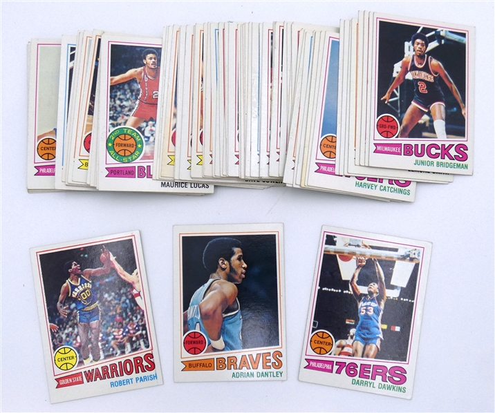 1977 Topps Basketball Lot