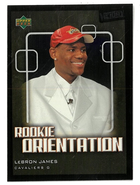 Lebron James Victory Rookie Orientation Rookie Card