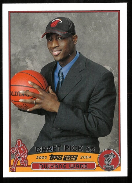 Dwyane Wade 2003/04 Topps Rookie Card
