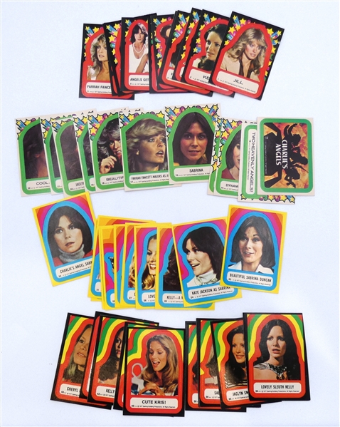 Charlies Angels Sticker Lot