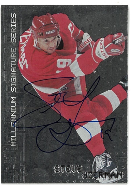 Steve Yzerman Autographed Be a Player