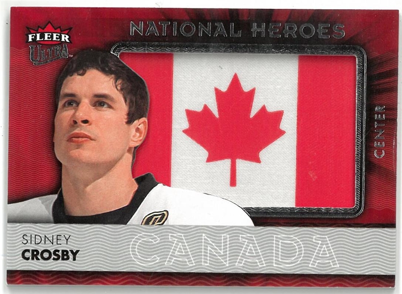 Sidney Crosby Fleer Ultra National Heroes