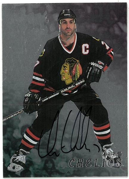 Chris Chelios Autographed Be a Player