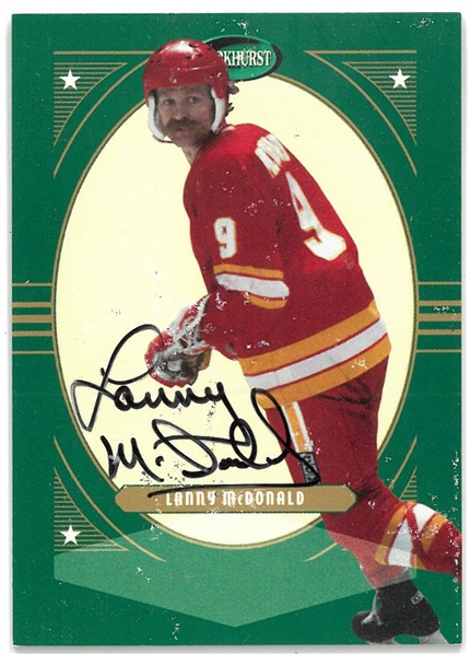 Lanny McDonald Autographed Parkhurst