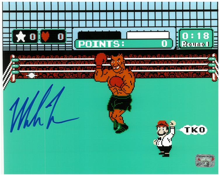 Mike Tyson Autographed 8x10