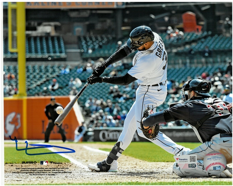 Riley Greene Autographed 8x10