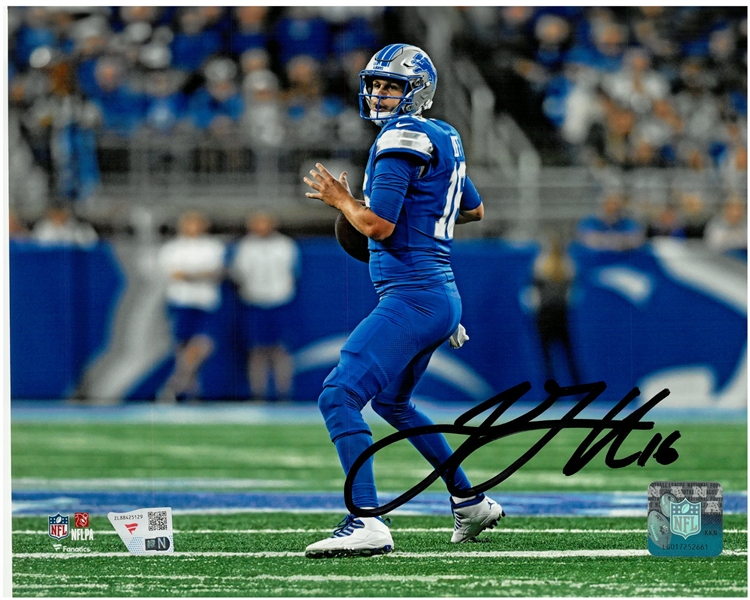 Jared Goff Autographed 8x10
