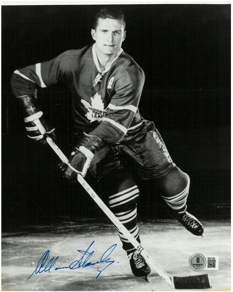 Allan Stanley Autographed 8x10