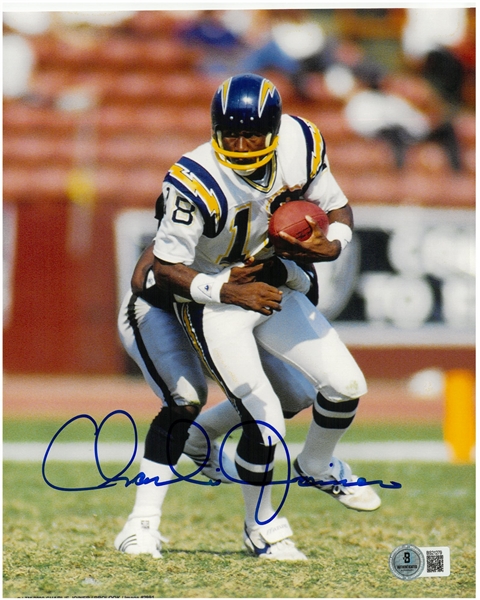 Charlie Joiner Autographed 8x10 - Chargers