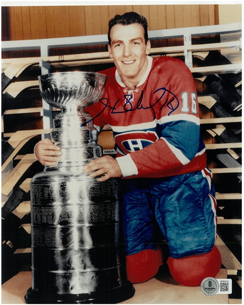 Henri Richard Autographed 8x10