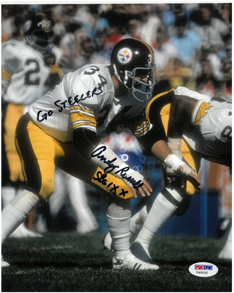 Andy Russell Autographed 8x10
