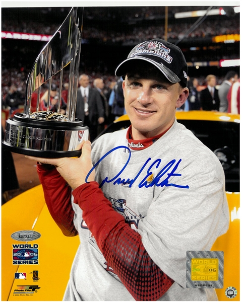David Eckstein Autographed 8x10