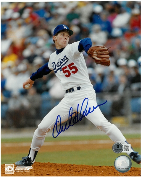 Orel Hershiser Autographed 8x10