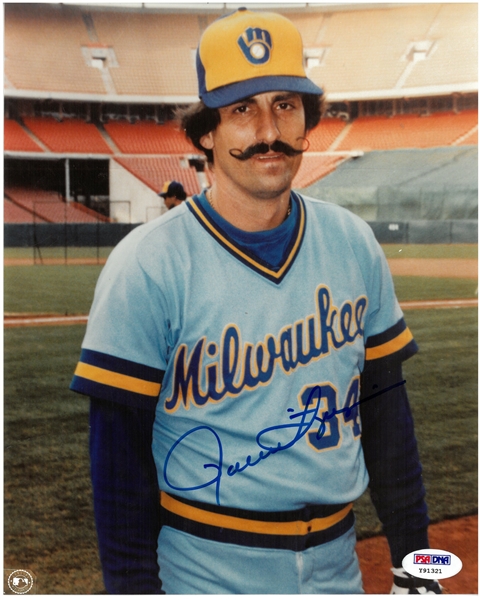 Rollie Fingers Autographed 8x10