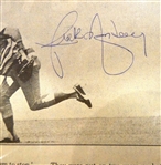 Rick Monday Autographed Article Saving The Flag