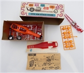 1960's AMT Hippie Hemi Dragster Model Kit 1/25 Scale T258-200 #2168