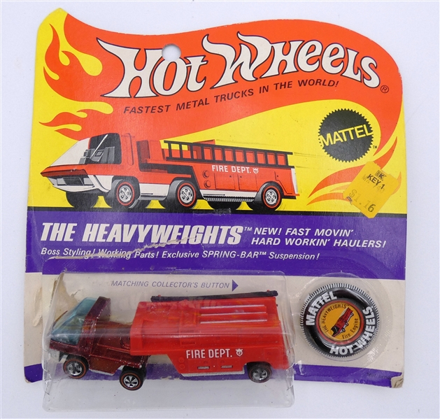 1969 Hot Wheels The Heavyweights Fire Engine