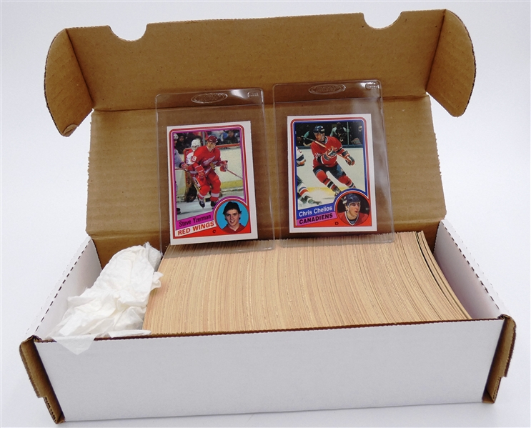 1984/85 O-Pee-Chee Hockey Near Mint Complete Set
