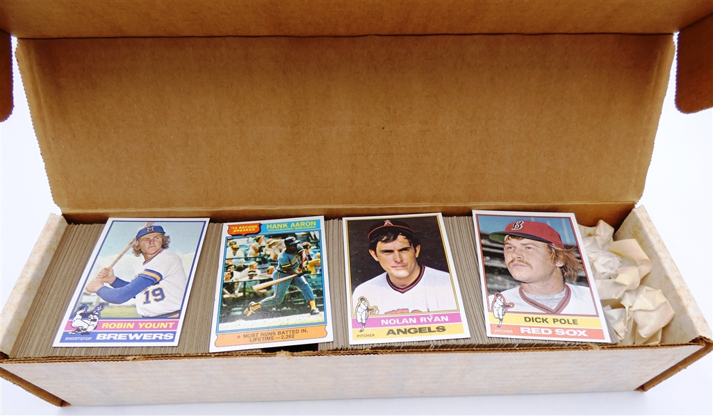 1976 Topps Baseball Complete Set